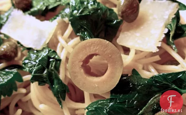 Pasta * Con Perejil, Alcaparras Y Aceitunas