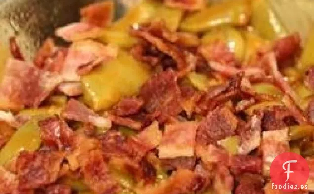 Cazuela de Frijoles Verdes de Tres Ingredientes