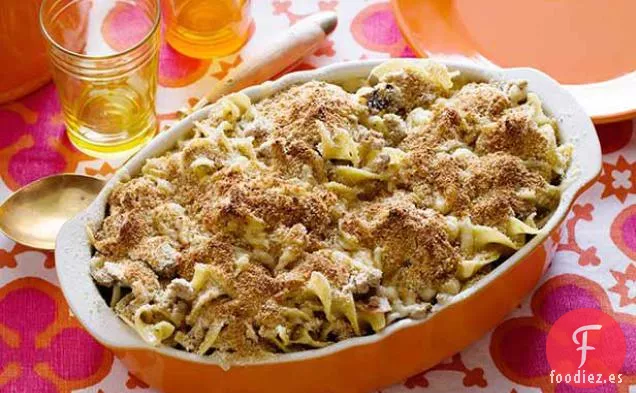 Cazuela de Fideos de Pavo