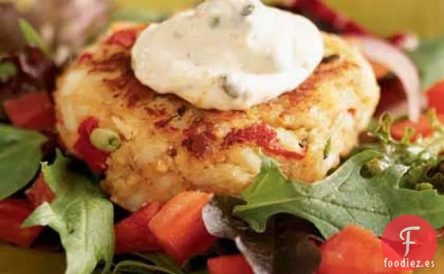 Pasteles de Cangrejo con Remoulade