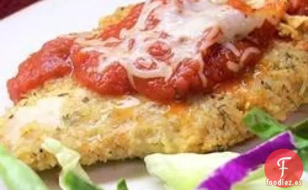 Pollo Simplemente a la Parmesana