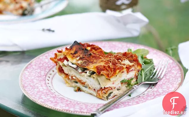 Lasaña De Tomate Y Verduras De Reliquia