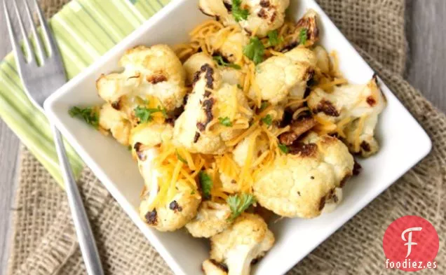 Coliflor de Ajo Asado