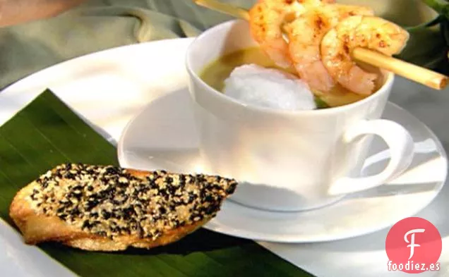 Sopa de Plátano y Coco