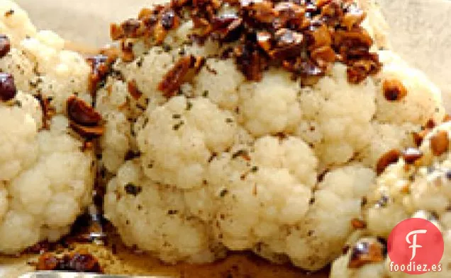 Coliflor Con Mantequilla Marrón De Avellanas