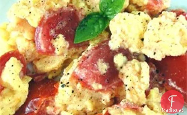 Revuelto de Parmesano con Tomate Fresco