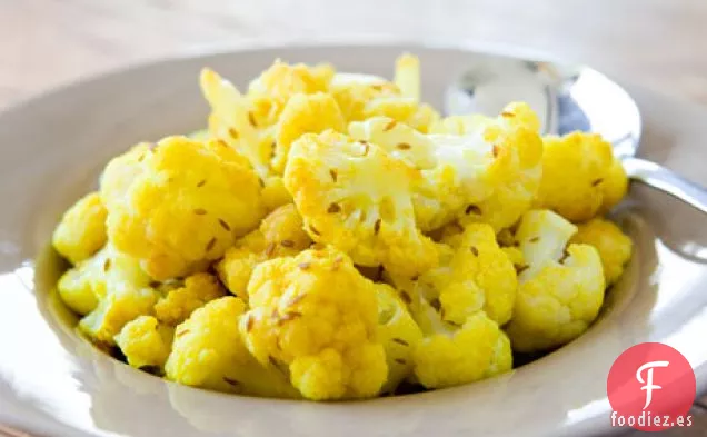 Coliflor Picante con Especias