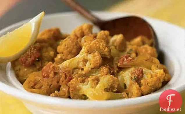 Coliflor al Curry