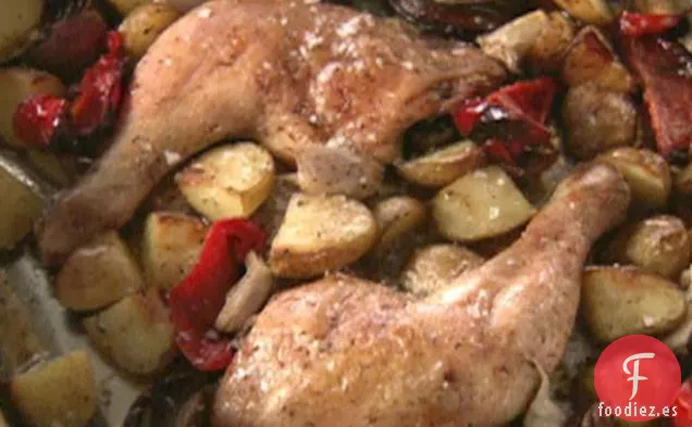 Pollo en Una Sartén