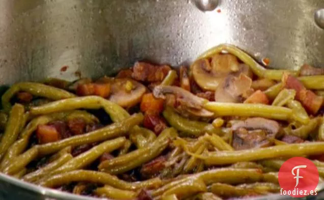 Judías Verdes Estofadas con Tocino