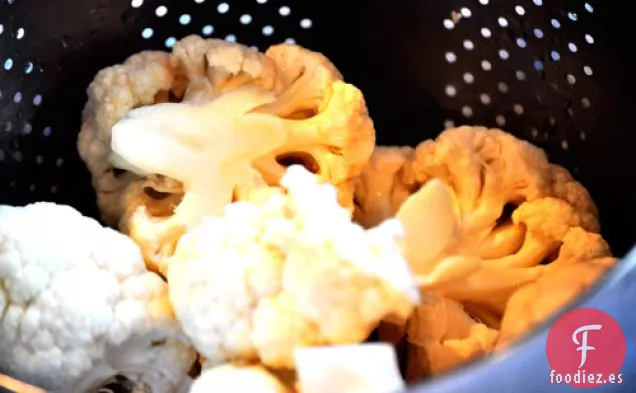 Filetes de Coliflor con Pimentón y Especias