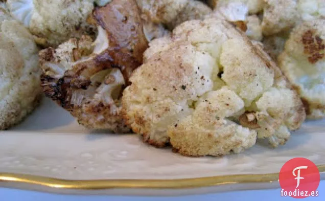 Coliflor Balsámica Asada Con Ajo Y Aceite de Oliva