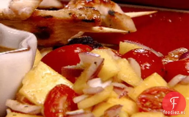 Ensalada de Mango y Cebolla Roja