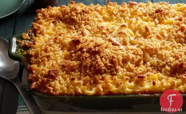 Macarrones con Queso al horno