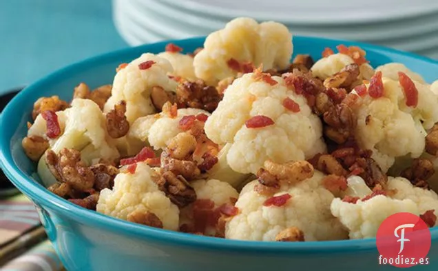 Coliflor con Nueces Tostadas