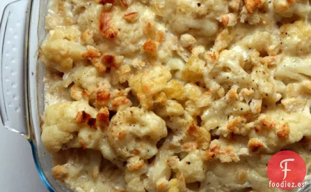 Cena de Esta Noche: Coliflor Gratinada