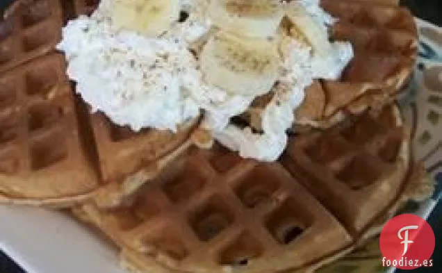 Plátano Waffles