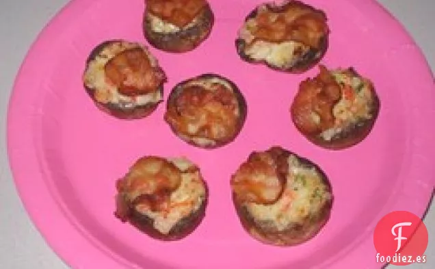 Setas Rellenas de Mariscos
