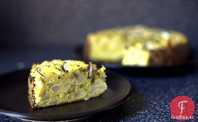 Pastel De Coliflor Y Parmesano