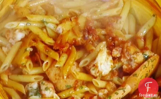 Penne con Coliflor: Penne con Cavolofiore