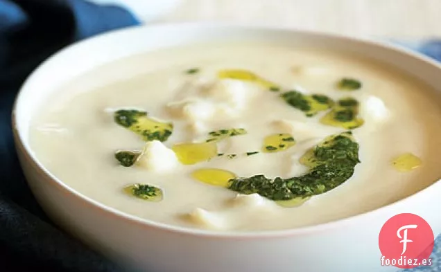 Sopa Cremosa de Coliflor