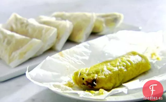 Tamales de Frijoles y Queso