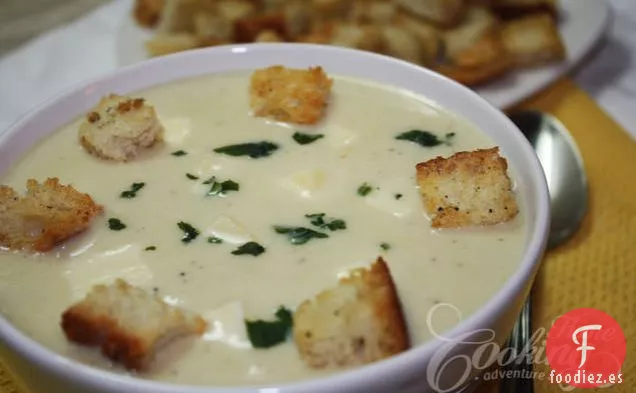 Sopa de Crema de Coliflor