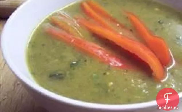 Sopa de Espinacas Jamaiquinas