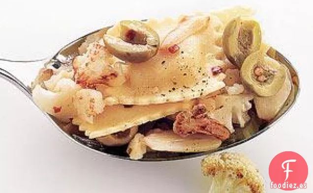 Receta De Ravioles Con Coliflor Picante