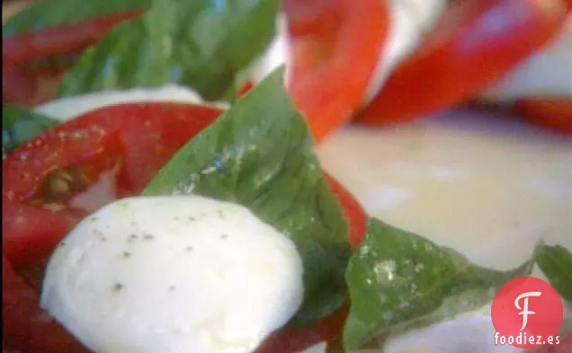 Ensalada de Mozzarella y Tomate de Paula