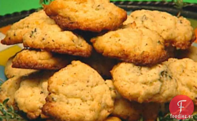 Galletas de Aceite de Oliva de Tomillo y Limón