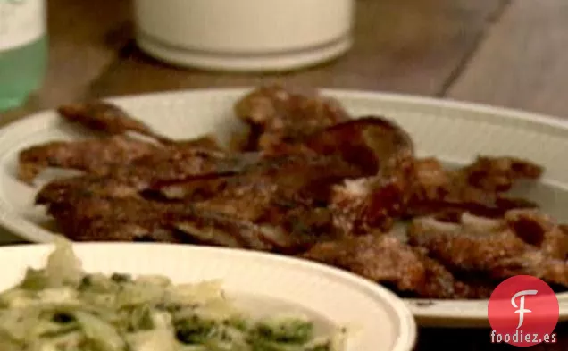 Paleta Aromática de Cerdo Asada a Fuego Lento