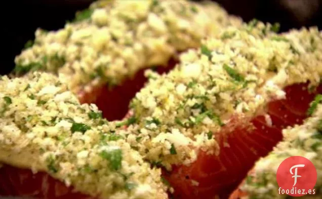 Salmón con Costra de Panko