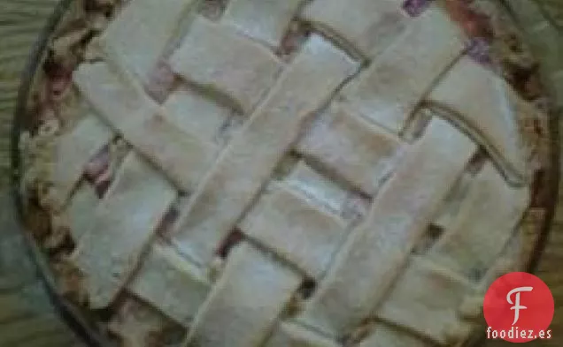 Pastel de Ruibarbo