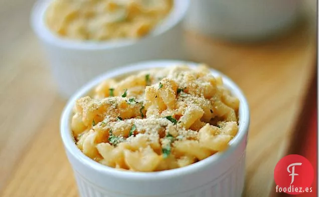 Macarrones y Queso Aligerados Con Coliflor