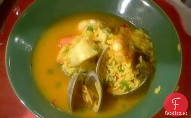 Sopa de Mariscos Puertorriqueña: Asopao de Mariscos