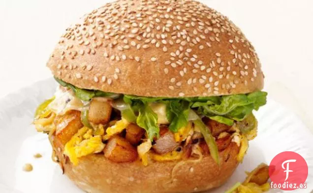 Sándwiches de Huevo y Patata