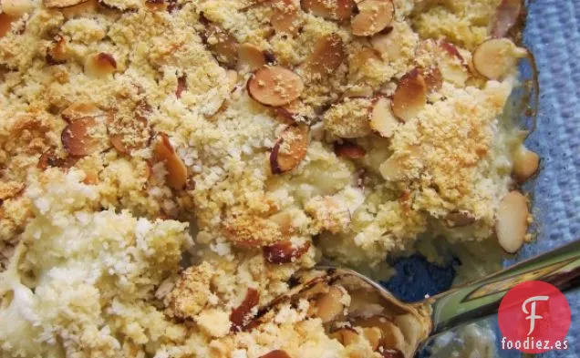 Coliflor Gratinada Con Corteza De Almendra Tostada