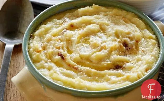 Puré de Papas con Ajo Asado