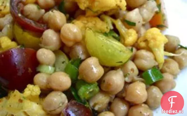 Ensalada de Coliflor Crujiente