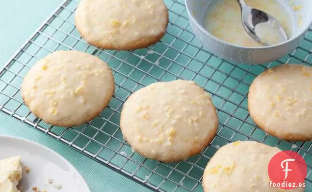 Galletas de Ricota de Limón con Glaseado de Limón