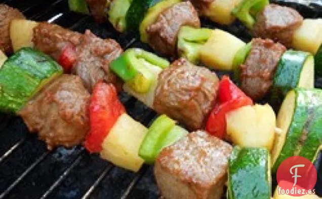 Kebabs de Carne de Res para Cocinar en Congelador