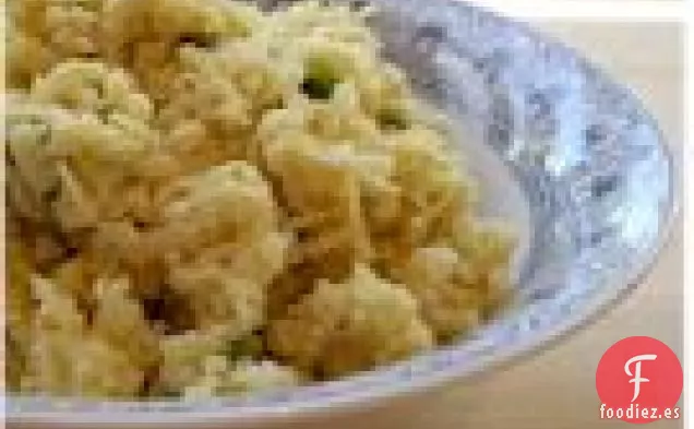 Risotto De coliflor Con Albahaca Fresca (sin cereales Y sin Lácteos)