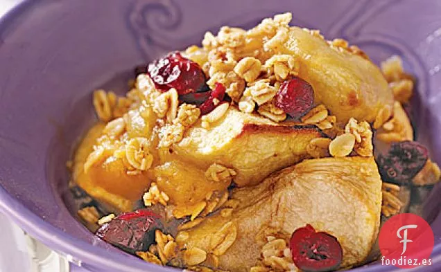 Crujiente de Manzana de Arce Asado