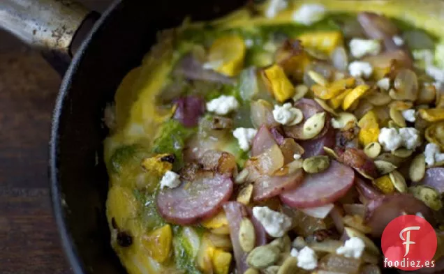 Una Sabrosa Receta de Frittata