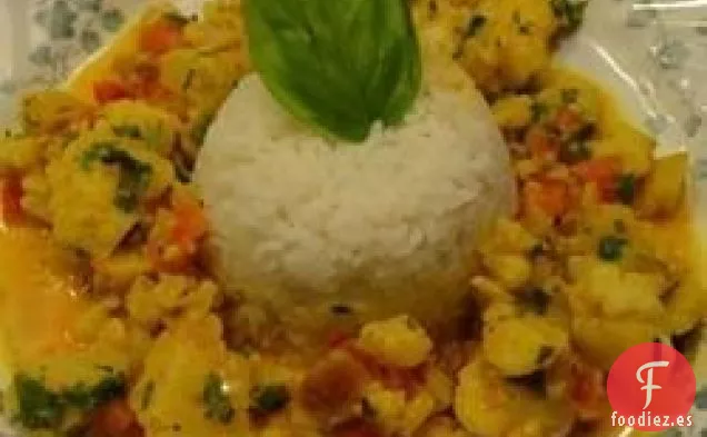 Coliflor al Curry Fácil