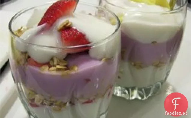 Parfaits de Bayas de Vainilla