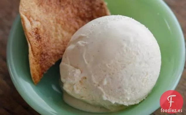 Helado de Canela con Patatas Fritas de Canela