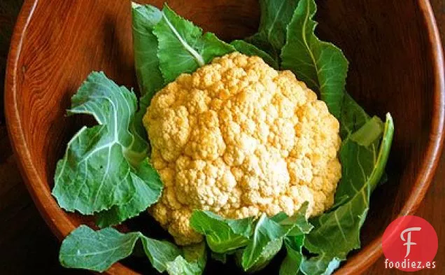 Sopa De Coliflor Dorada Con Manzana Al Curry