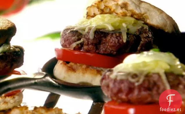 Hamburguesa de Albahaca de Verano Perfecta